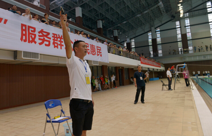 重庆市青少年游泳锦标赛在涪陵奥体中心成功举行